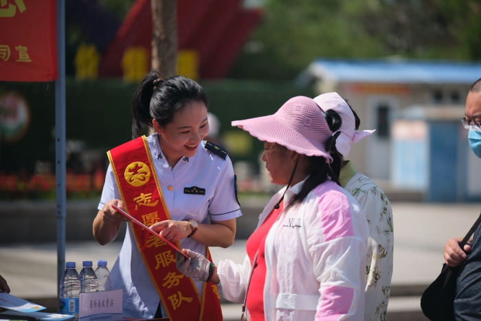 2023.6.16河北高速承德分公司围场南收费站开展<span style=